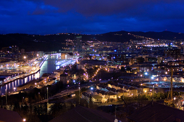Bilbao visto desde Altamira
