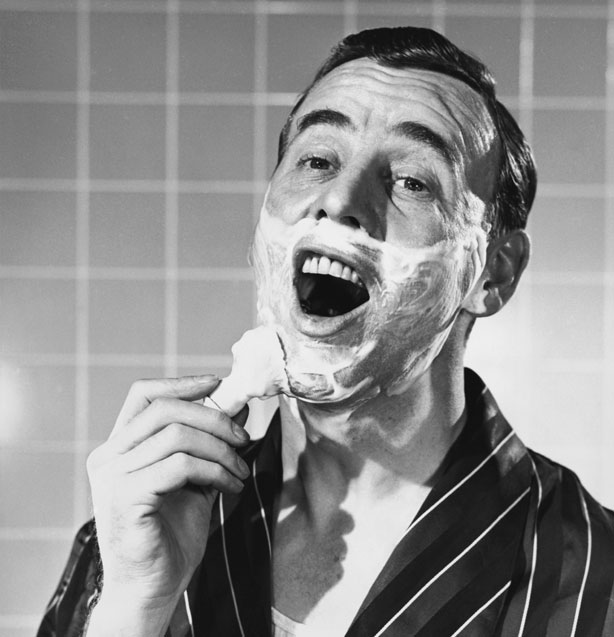 men-shaving