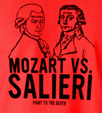 Mozart vs Sallieri