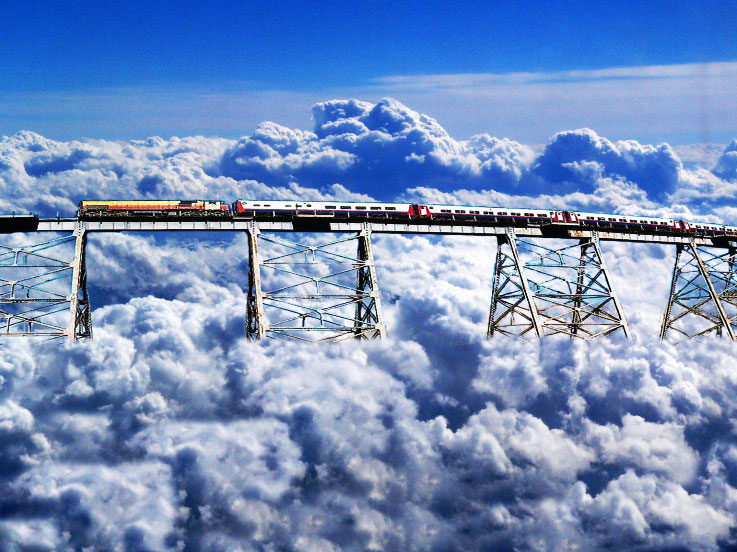 Tren a las nubes