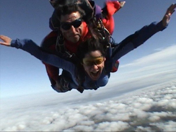 Una chica en el cielo